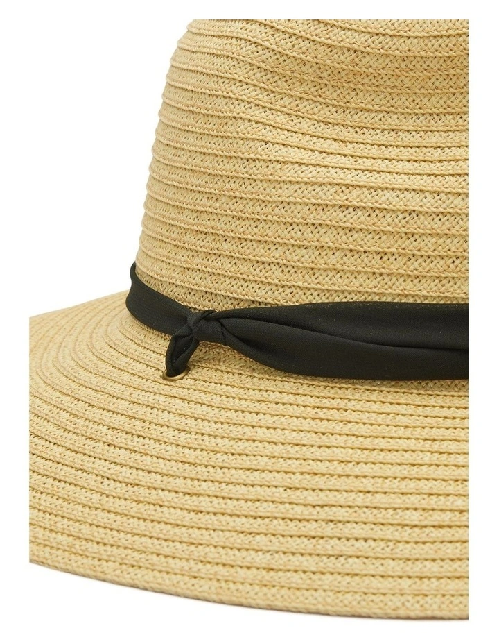 Cora Fedora Hat in Natural image 2