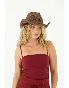 Carson Cowboy Hat in Brown