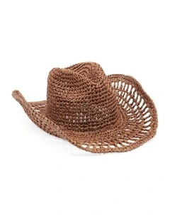 Carson Cowboy Hat in Brown