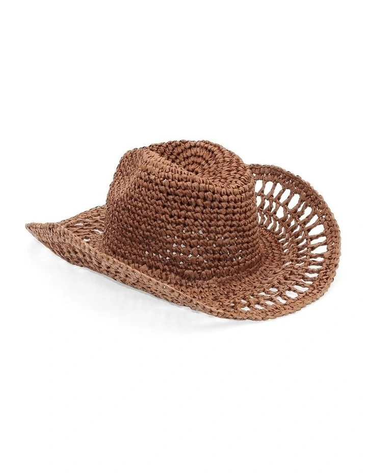 Carson Cowboy Hat in Brown image 3