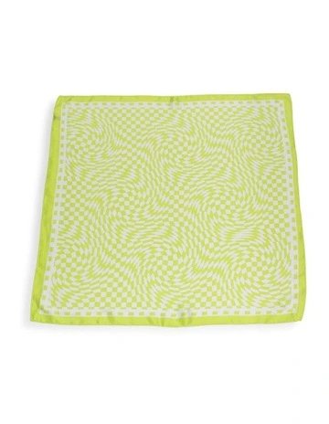 Nellie Hair Scarf in Lime Green
