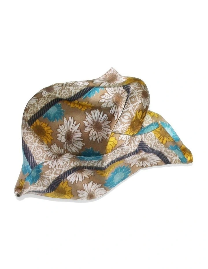 Amity Hair Scarf in Brown image 2