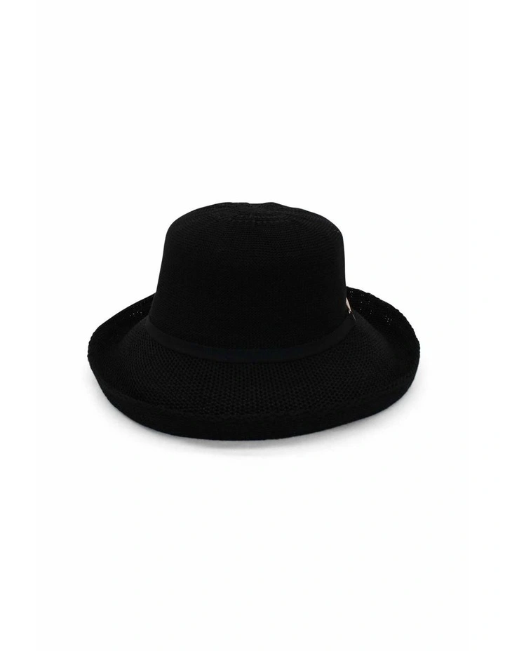 Maisie Thermal Hat in Black image 7