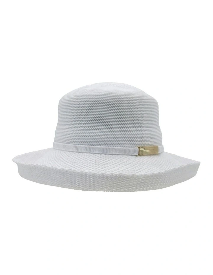 Maisie Thermal Hat in White image 2