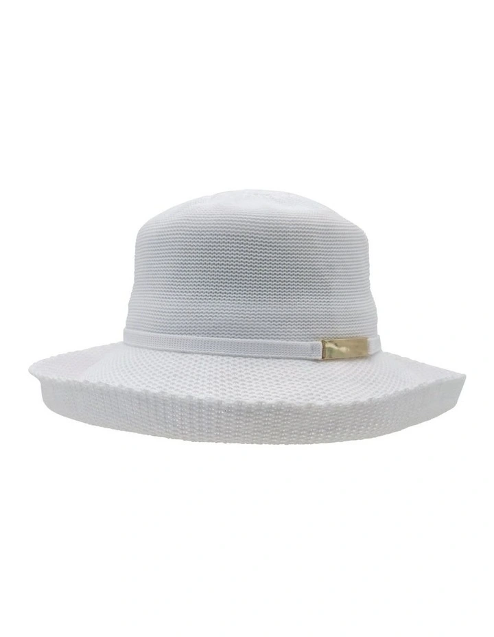 Maisie Thermal Hat in White image 3