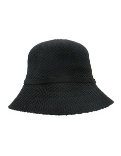 Lavinia Bucket Hat in Black