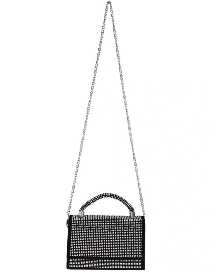 Clarissa Top Handle Bag in Black image 5
