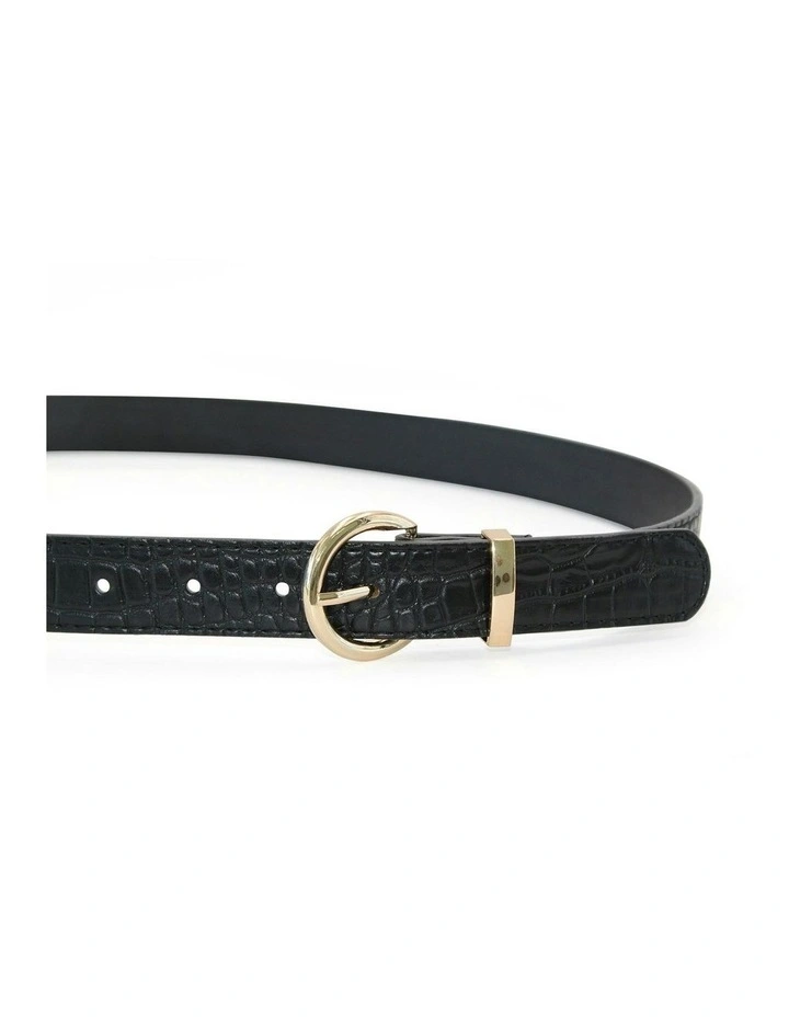 Tasha Belt in Black image 2