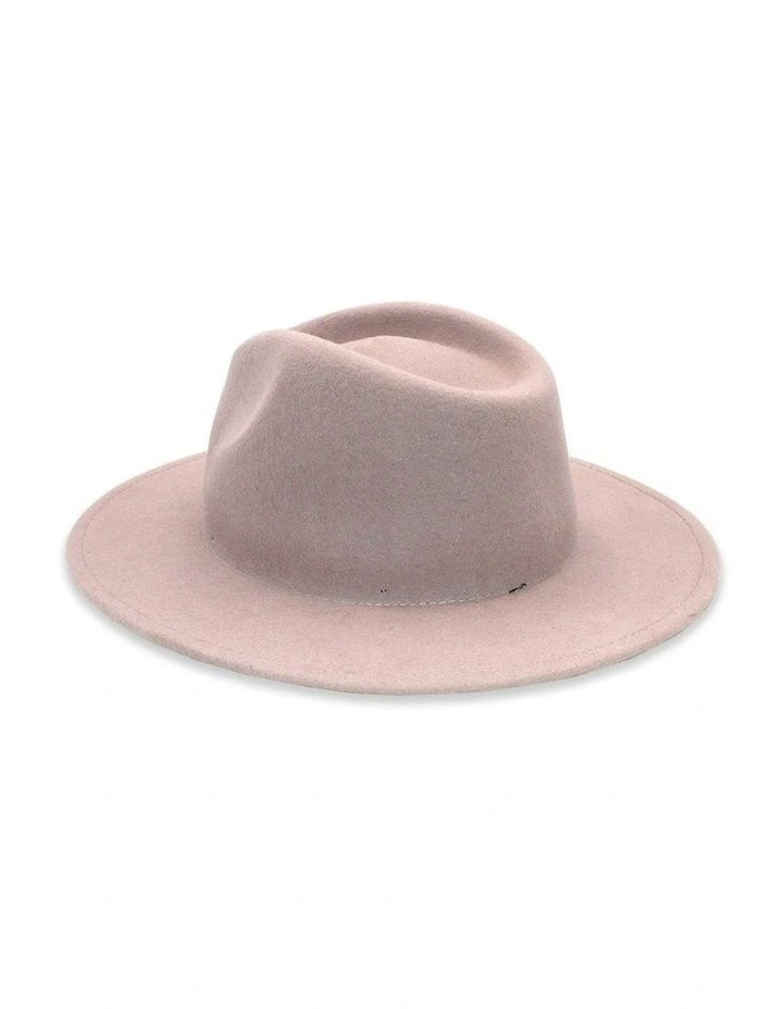Petra Fedora in Rose Dust Pink image 5