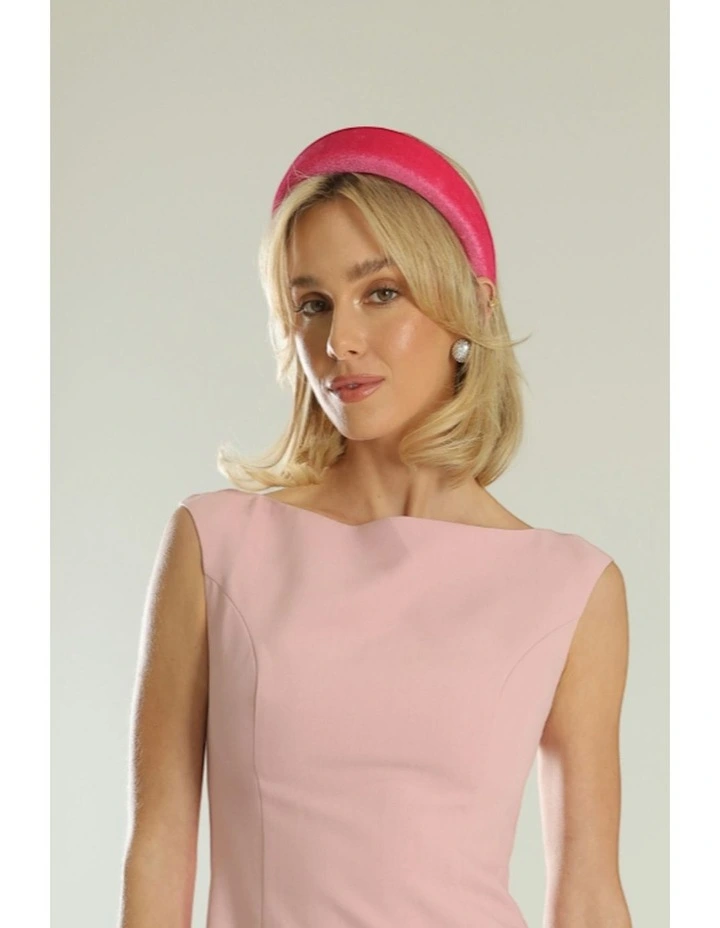 Leslie Headband in Hot Pink image 1