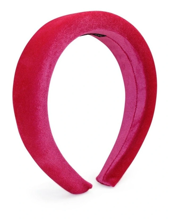 Leslie Headband in Hot Pink image 3