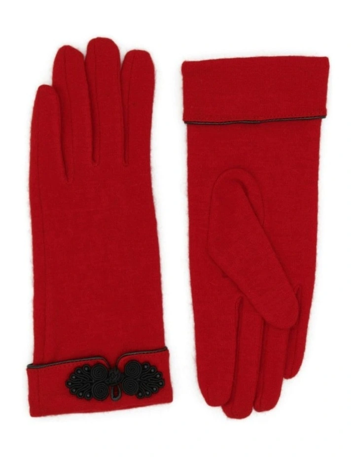 Chloe Gloves in Red image 1