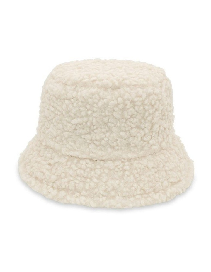 Drew Mini Bucket Hat in Cream