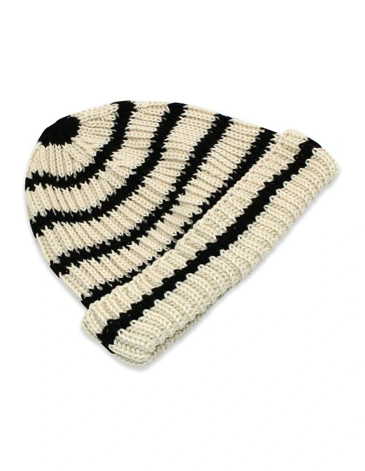 Rowan Mini Beanie in Cream image 1