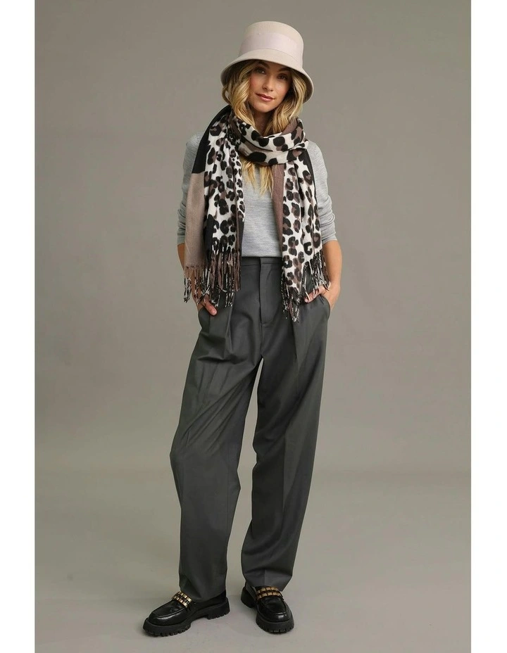 Mariah Scarf in Taupe image 2