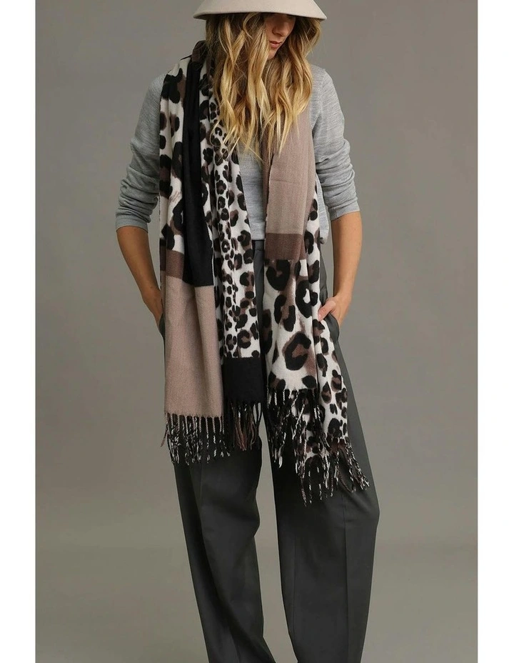 Mariah Scarf in Taupe image 4