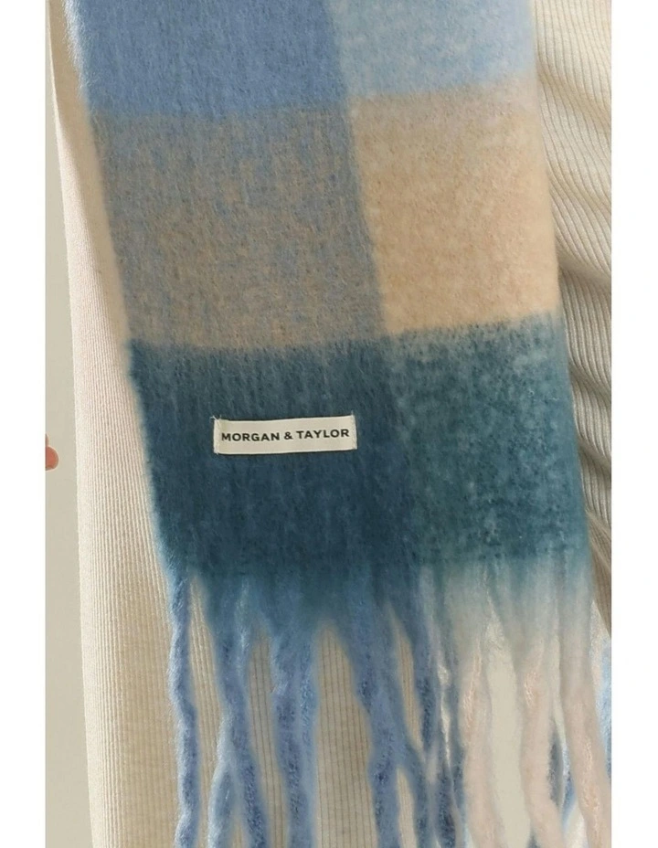 Emma Scarf in Blue image 3