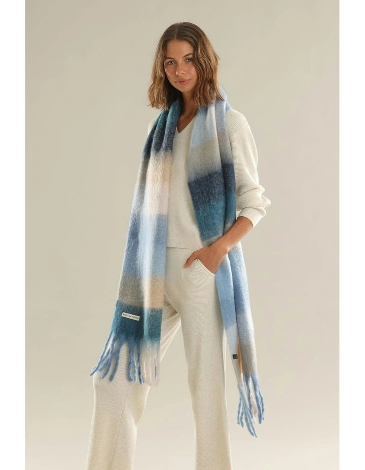 Emma Scarf in Blue image 7