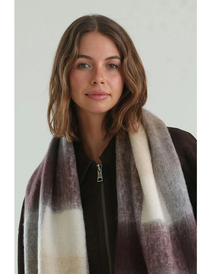 Emma Scarf in Brown image 3