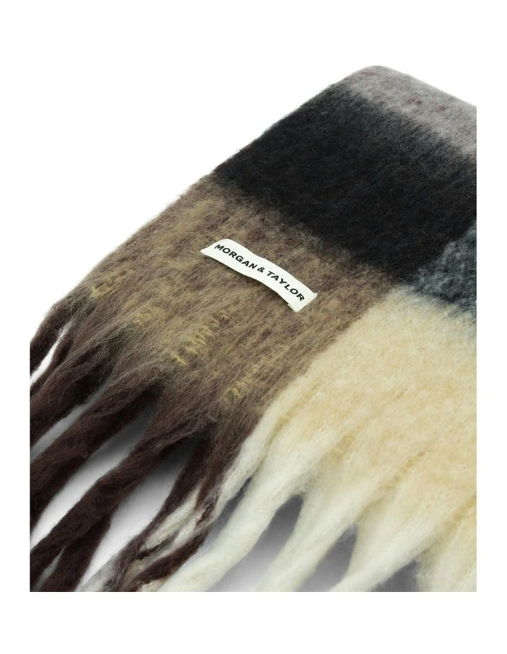 Emma Scarf in Brown image 6