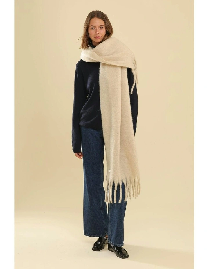 Ella Scarf in Cream image 2