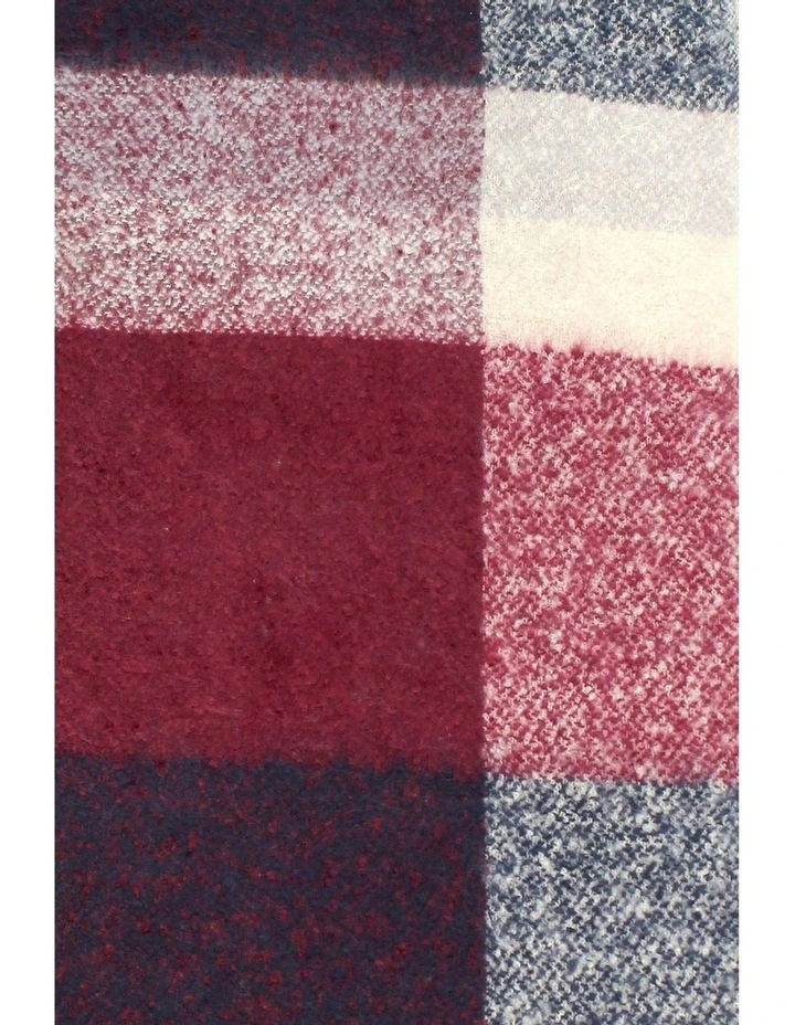 Sarah Scarf in Burgundy image 3