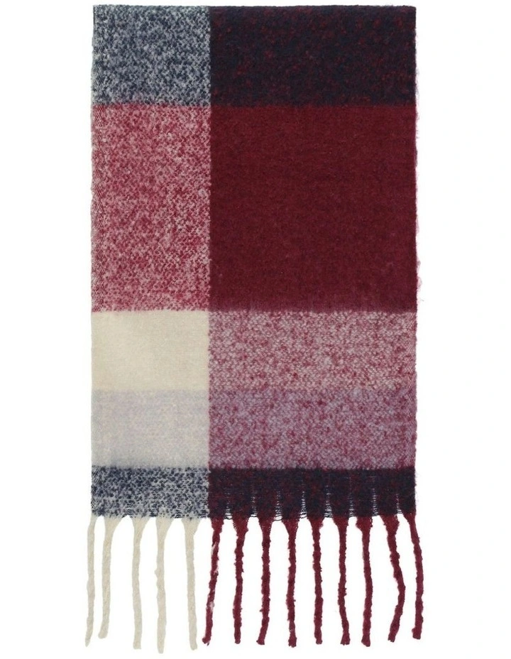 Sarah Scarf in Burgundy image 4