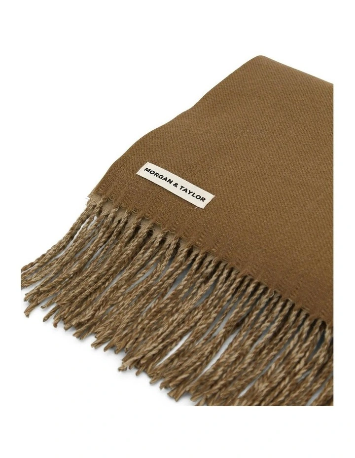 Rachel Scarf in Beige image 4