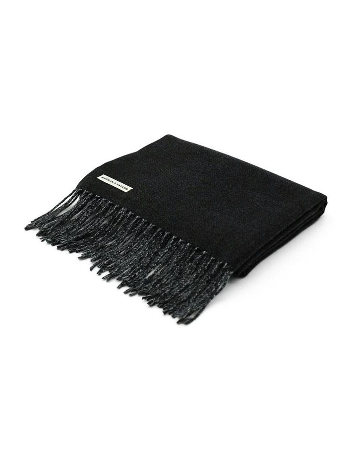 Rachel Scarf in Black image 4