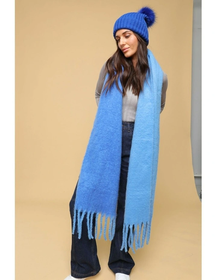 Cosette Scarf in Blue image 4