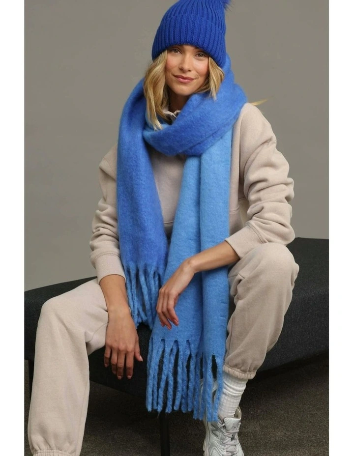 Cosette Scarf in Blue image 6