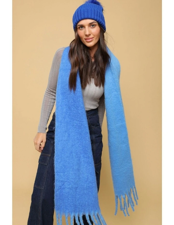 Cosette Scarf in Blue image 6