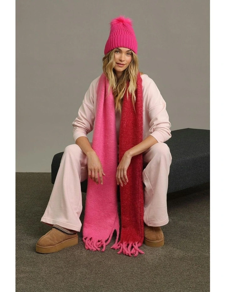 Cosette Scarf in Pink image 5