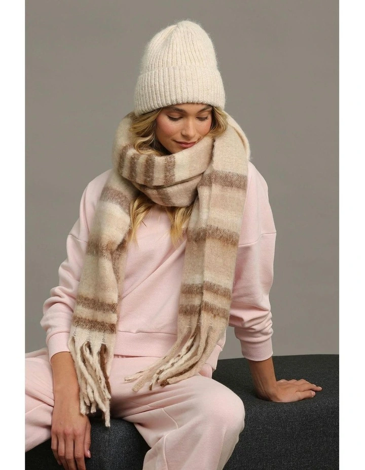 Jessica Scarf in Beige image 7