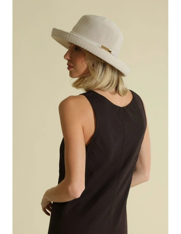 Maisie Thermal Hat in Beige image 6