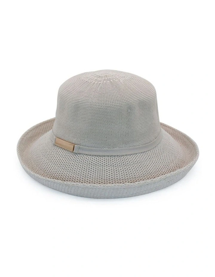 Maisie Thermal Hat in Beige image 7