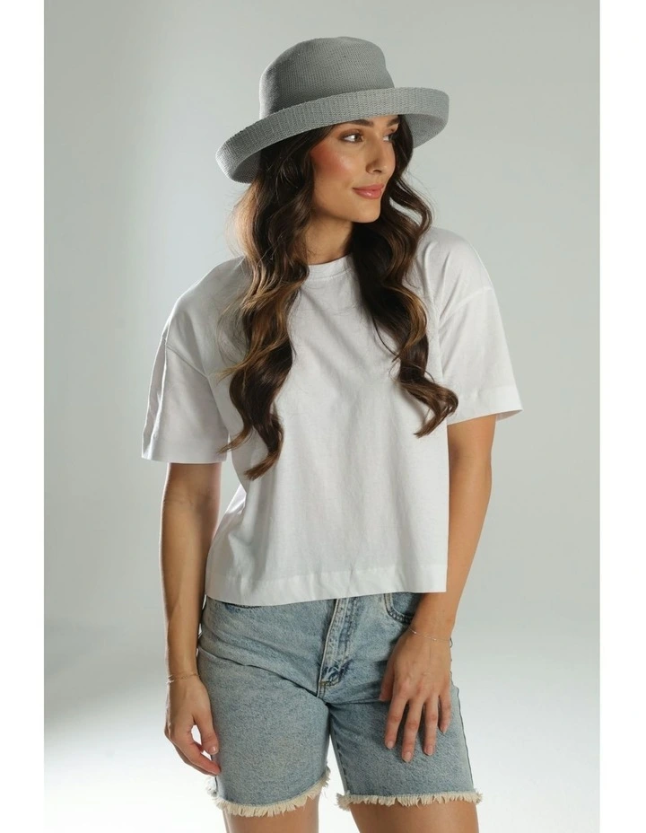 Maisie Thermal Hat in Marle Grey image 2