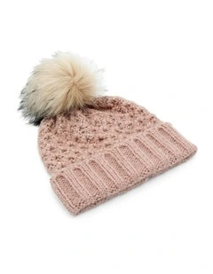 Olive Beanie in Pink