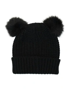 Nakita Beanie in Black