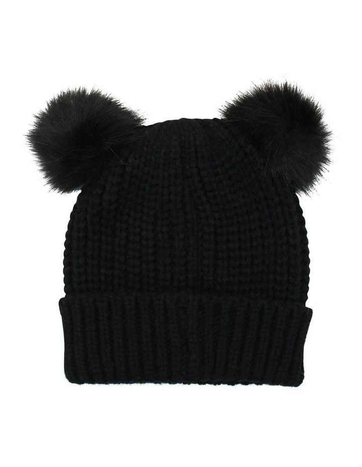 Nakita Beanie in Black image 1