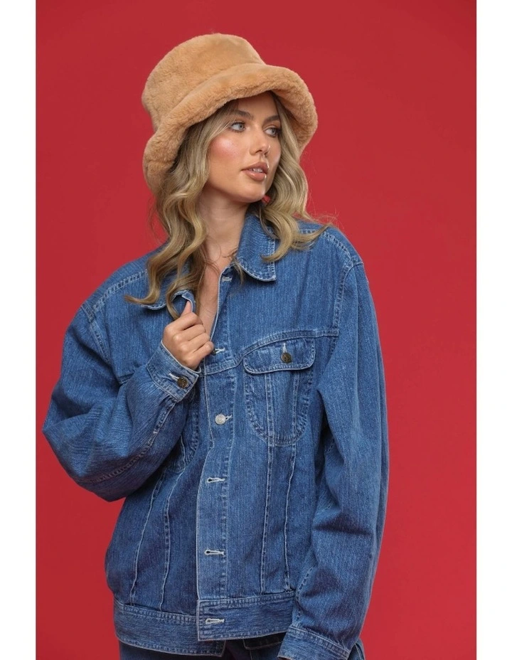 Simona Hat in Camel image 3