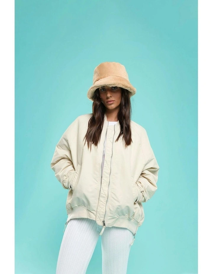 Simona Hat in Camel image 4