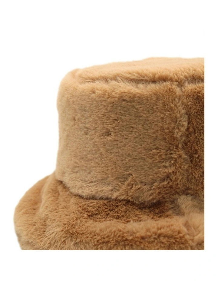 Simona Hat in Camel image 5