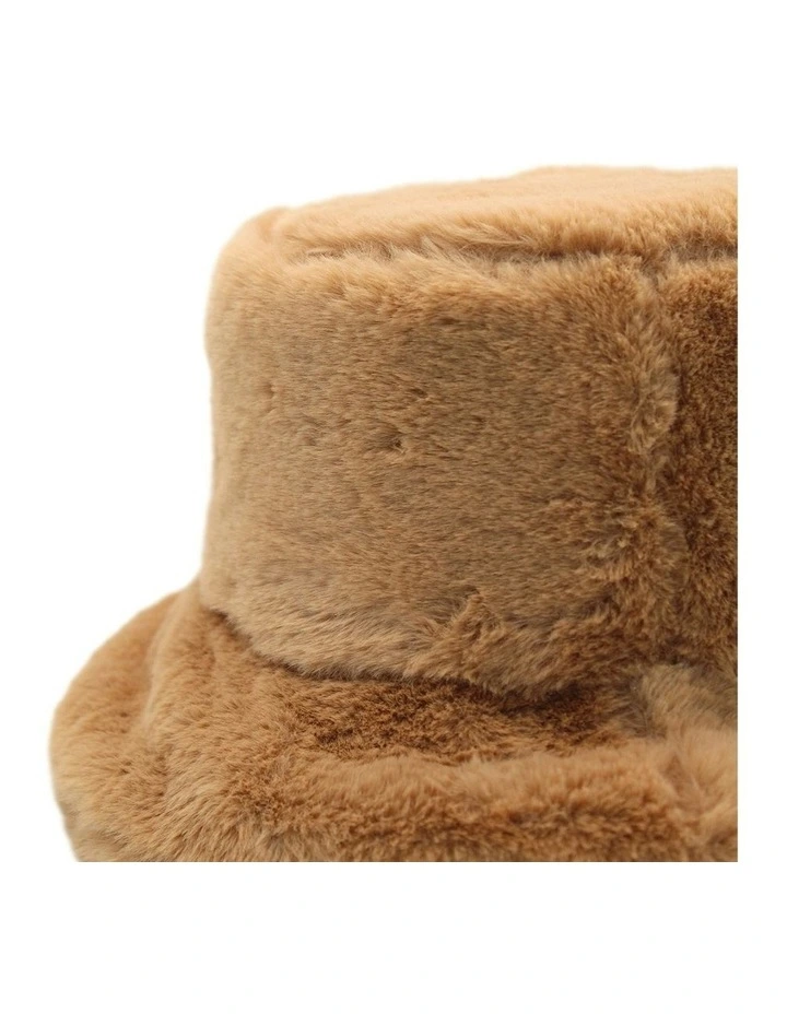Simona Hat in Camel image 6