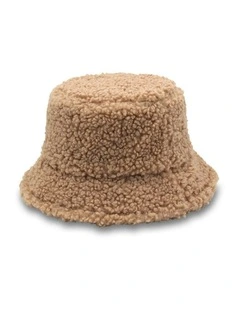 Drew Bucket Hat in Camel