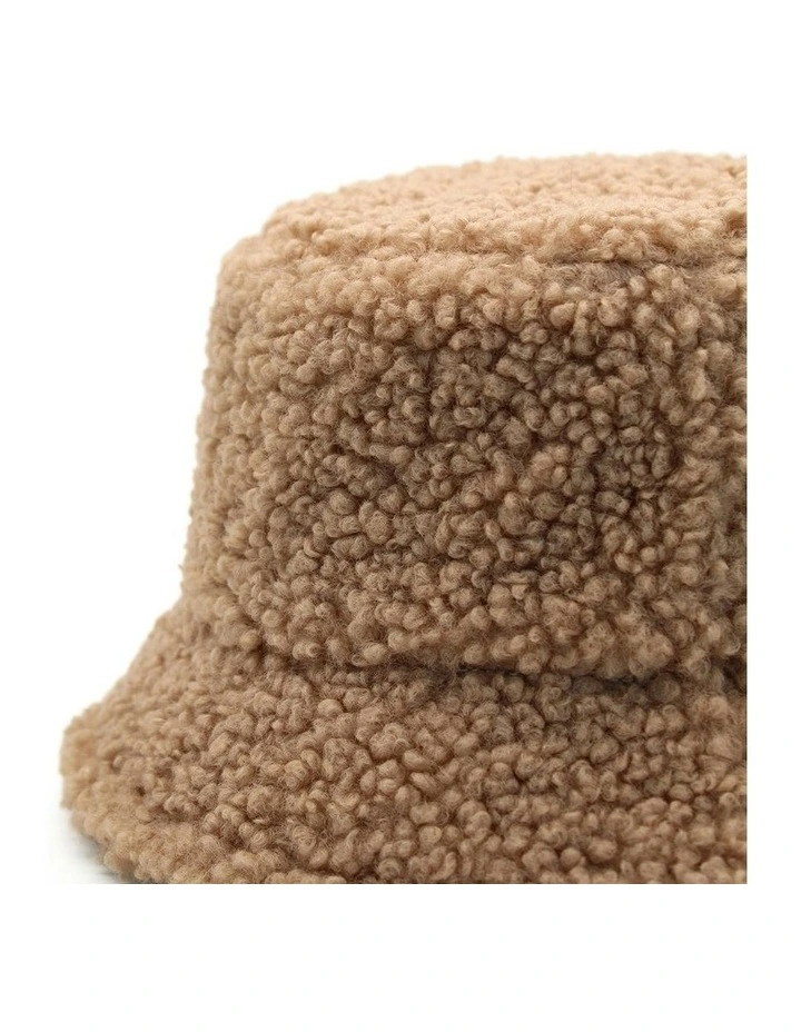 Drew Bucket Hat in Camel image 3