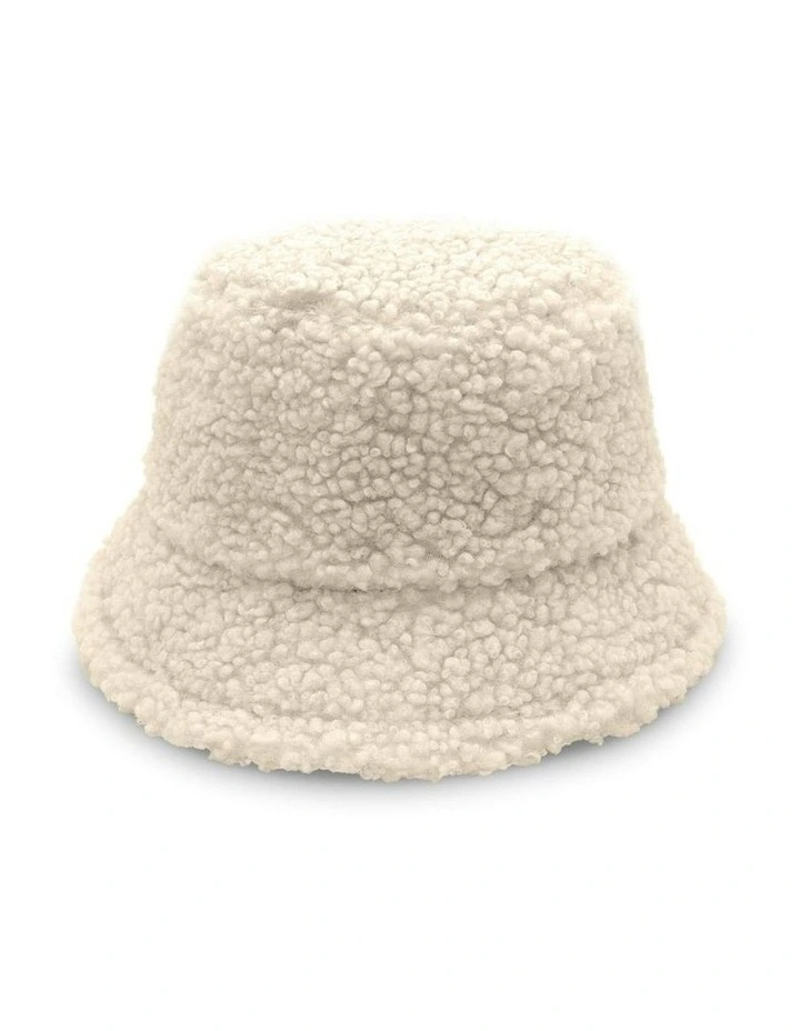 Drew Bucket Hat in Cream image 2