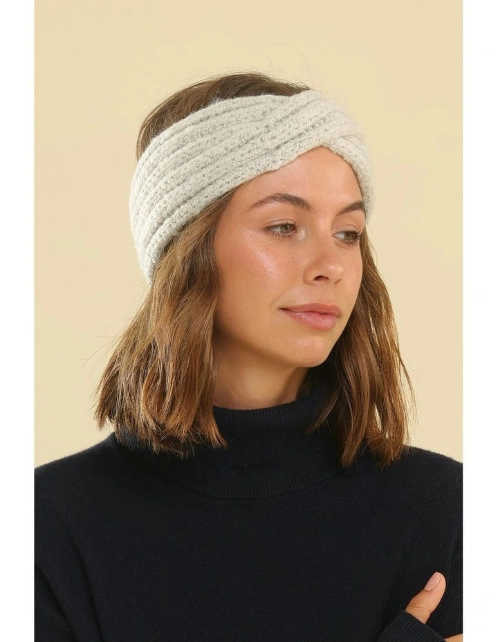 Tahnie Headband Bag in Natural image 4