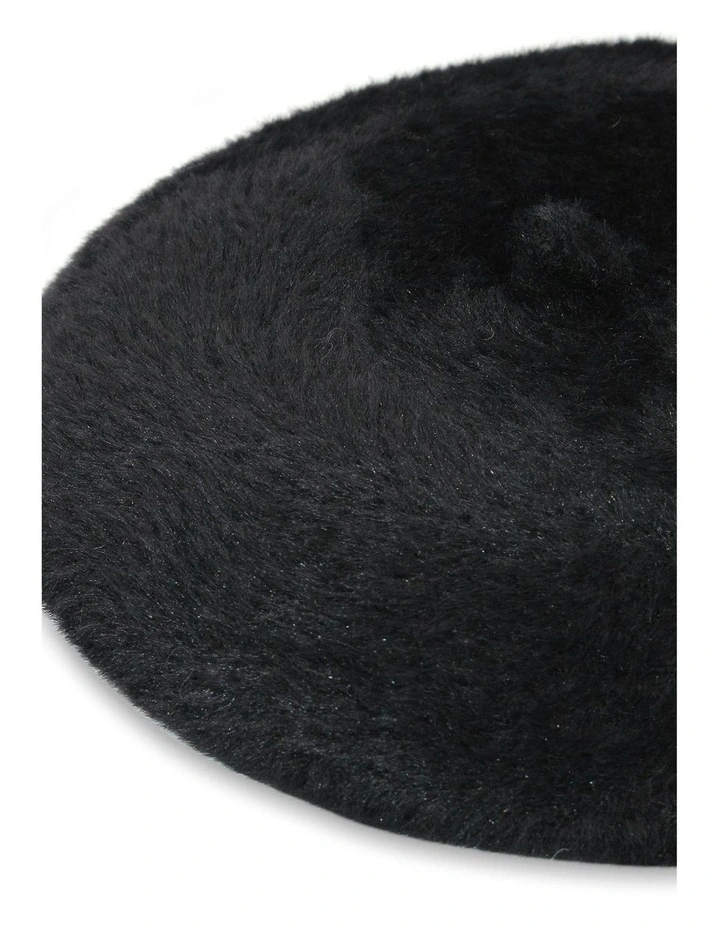 Paris Beret in Black image 5