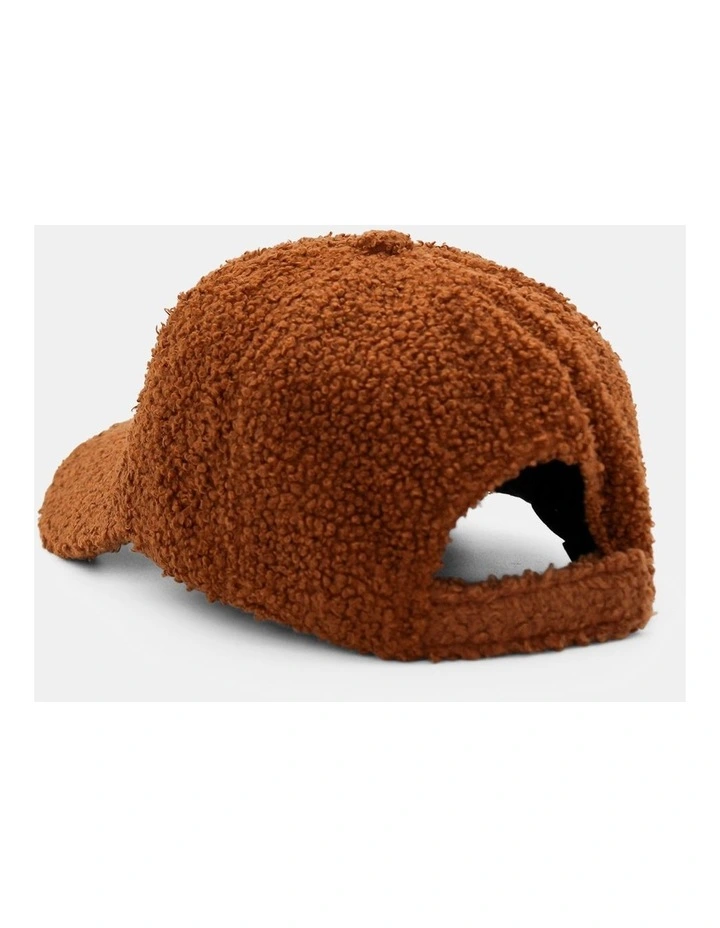 Aimee Cap in Brown image 3